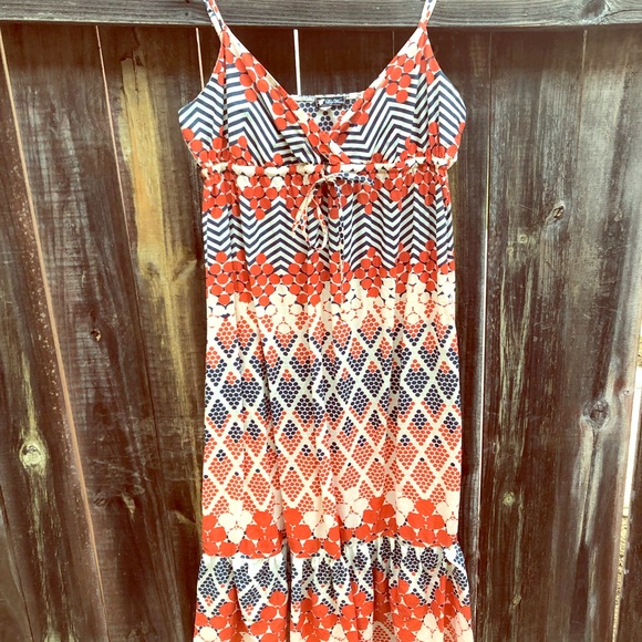 Lily White Dresses & Skirts - Lily White - Boho Print Dress - Medium